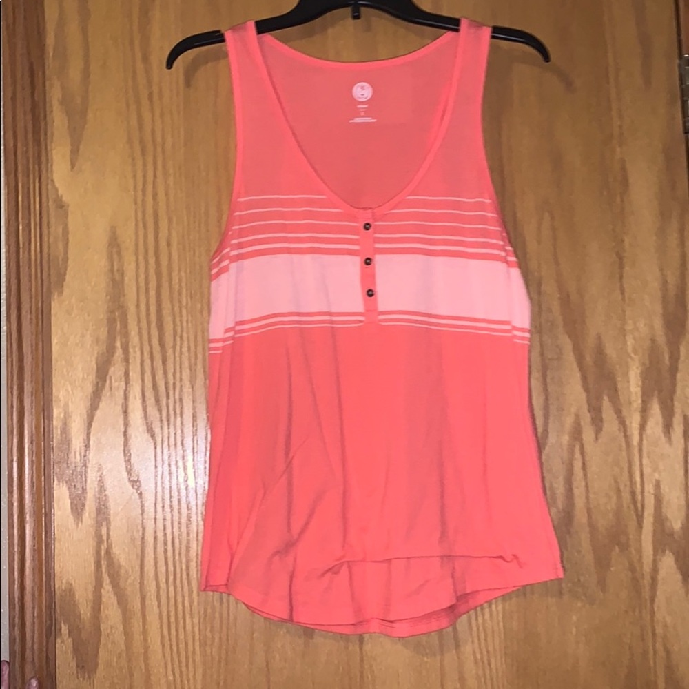 Coral Racerback Tank